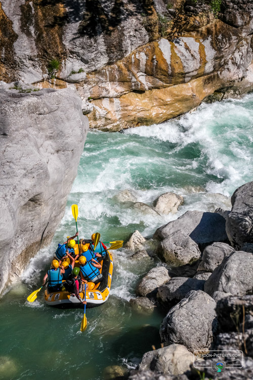 photo raft rafting verdon